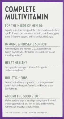 New Chapter Organics Every Man's One Daily Vitamin Perspective: left