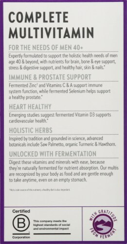 New Chapter  Every Man's One Daily 40 Plus Multivitamin Perspective: left