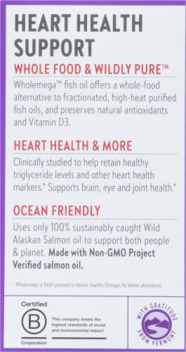 New Chapter® Organics Wholemega™ Whole Fish Oil Perspective: left