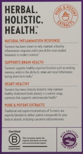 New Chapter Turmeric Force Capsules Perspective: left