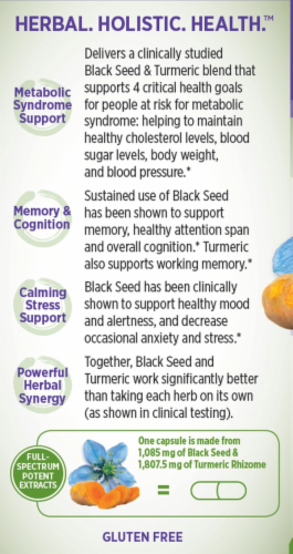 New Chapter Golden Black Seed Perspective: left