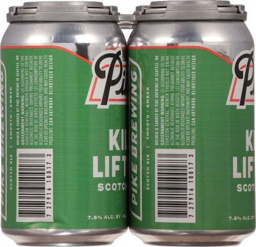 Pike Pub & Brewery Kilt Lifter Scotch Ale Perspective: left