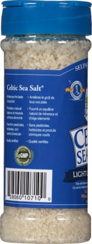 Celtic Sea Salt Lightt Grey Shaker Perspective: left