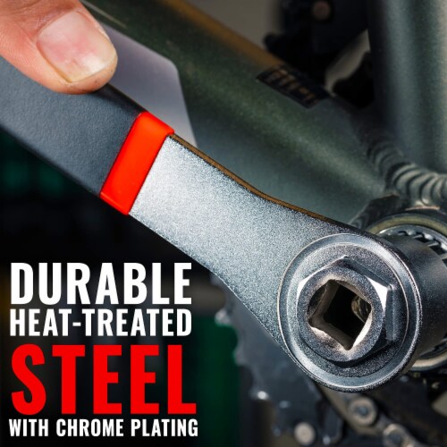 PRO BIKE TOOL Bottom Bracket Tool - Removing Splined BBs for Bicycle Repair Perspective: left