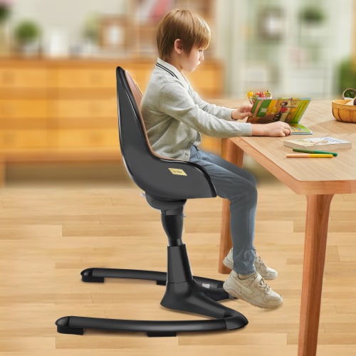 Modern High Chair Adjustable Recline Versatile Dining Chair for