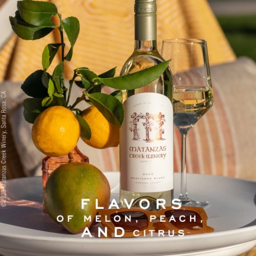 Matanzas Creek Sonoma County California Sauvignon Blanc California White Wine Perspective: left