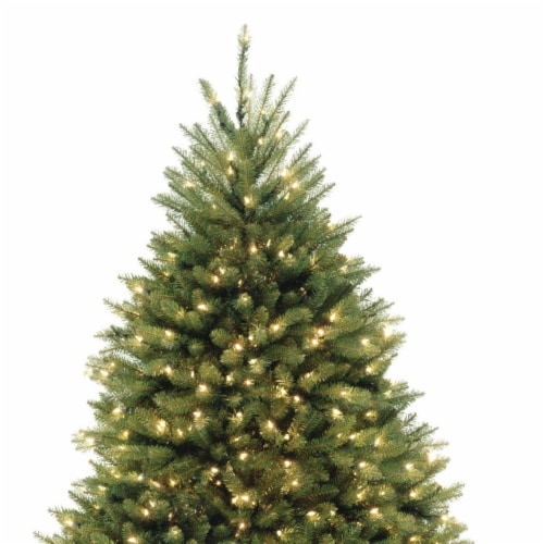 7.5 Ft Dunhill Fir Tree With Clear Lights 