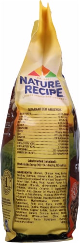 Nature's Recipe™ Freeze Dried Blend Chicken Barley & Brown Rice Adult Dog Dry Food Perspective: left