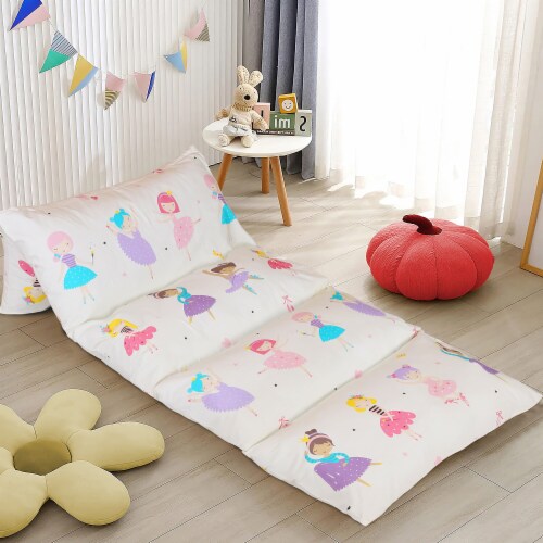 BLC Ballerina Lounger Pillow Case Cover for Kids Reading, Rest time and Games - King Perspective: left