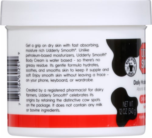 Udderly Smooth® Body Cream Perspective: left