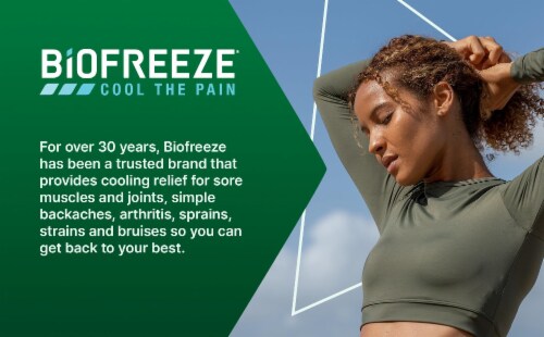Biofreeze® XL Patches Perspective: left