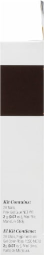 Kiss® Classy Scrunchie Medium Length Nails Perspective: left