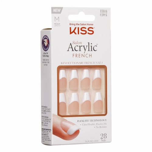 Kiss® Salon Acrylic Je Taime French Nail Kit Perspective: left