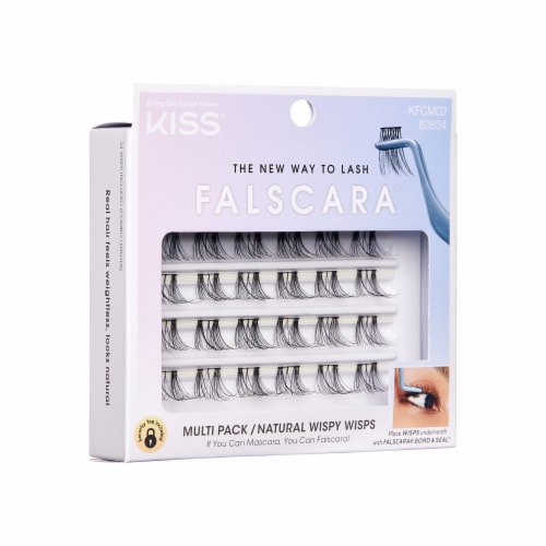 Kiss® Natural Wispy Wisps Falscara Multipack Perspective: left