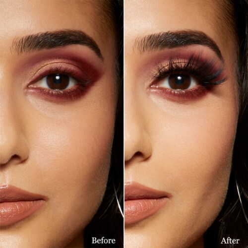 Kiss® Lash Couture Masterpiece Fake Eyelashes - 02 Haute Couture Perspective: left