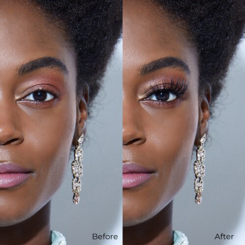 Kiss® Lash Couture™ Muses Collection 02 Faux Lashes Perspective: left