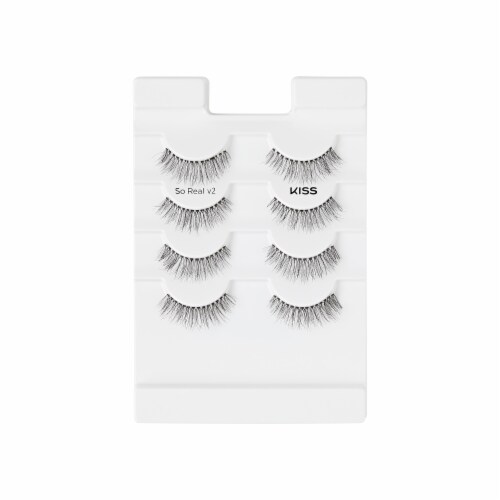Kiss® MLBB™ Day-to-Day Faux Lashes Multipack Perspective: left