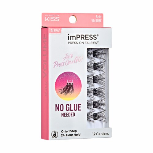 Kiss® imPRESS® Single False Eyelashes Perspective: left