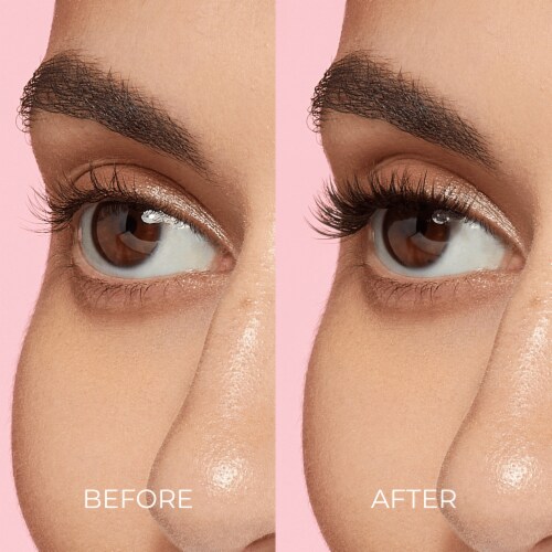 KISS imPRESS Lash Clusters, imPRESS Falsies, Refined Volume, 10mm-12mm, 12 Clusters Perspective: left