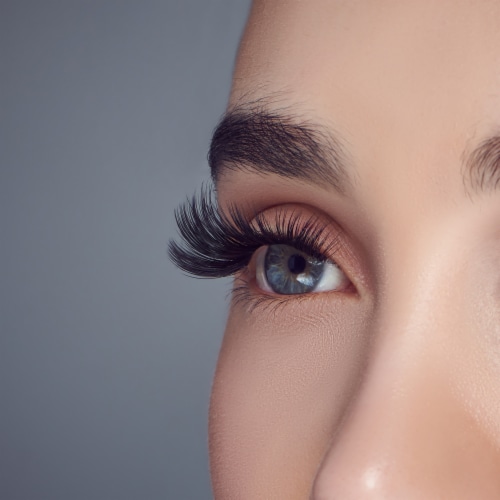 Kiss® Falscara Eyelash Wisp Multi Perspective: left