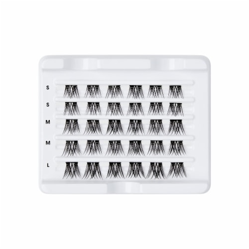 Kiss® Falscara Eyelash Wisp Multi Perspective: left