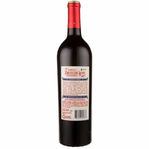 The Great American Wine Company Zinfandel Red Blend California Wine Perspective: left