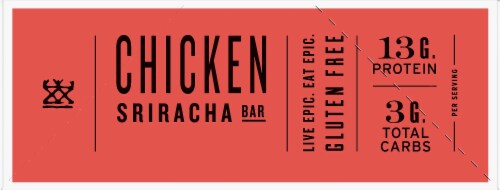 EPIC Chicken Sriracha Bars Perspective: left