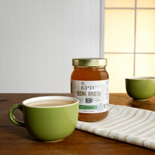 EPIC™ Artisanal Jalapeno Sea Salt Beef Bone Broth Perspective: left