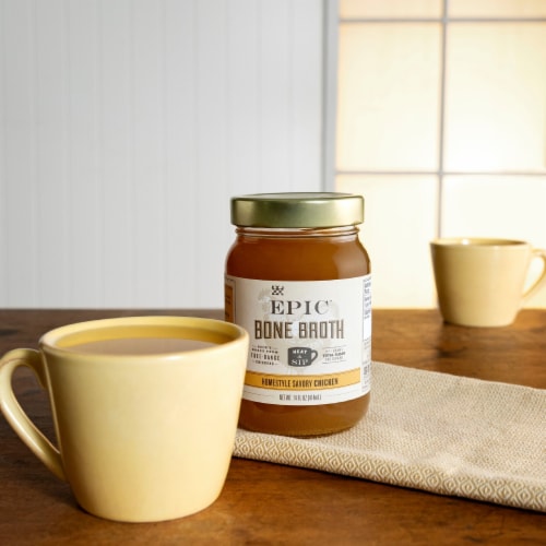 Epic™ Artisanal Homestyle Savory Chicken Bone Broth Perspective: left