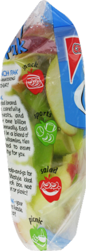 Crunch Pak Sliced Apples Bag Perspective: left
