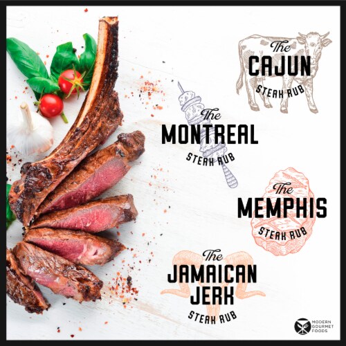 Thoughtfully Gourmet, Steak Seasoning Gift Set, Set of 4, 1 EACH Kroger
