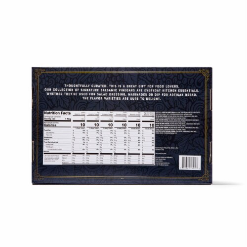Thoughtfully Gourmet, Balsamic Vinegar Gift Set, Set of 6 Perspective: left