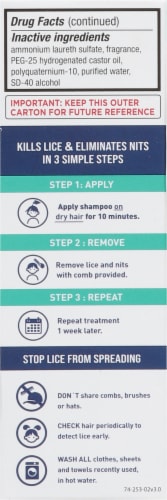 Herklin® Maximum Strength Lice Treatment Perspective: left