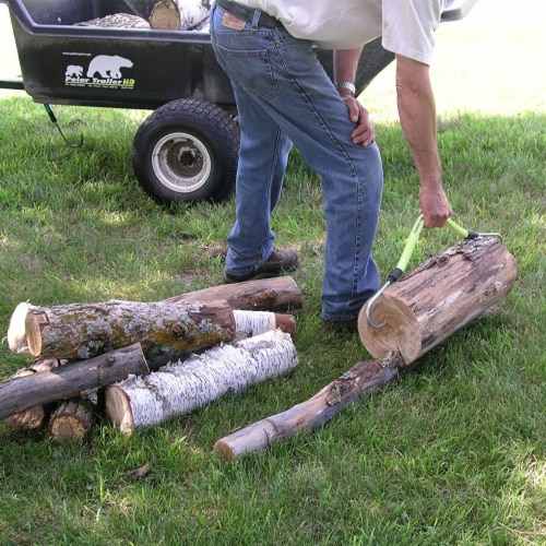 Timber Tuff TMW-32 16 In Timber Claw Comfort Grip Logging Wood Hand Tool, Green Perspective: left