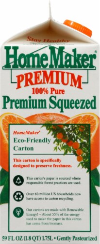 HomeMaker® Original Premium Orange Juice Perspective: left