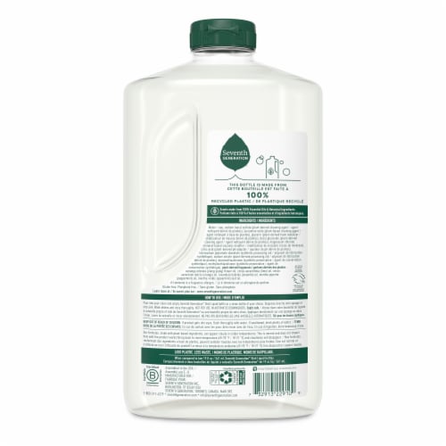 Seventh Generation Lavender Flower & Mint Dish Liquid Soap Perspective: left