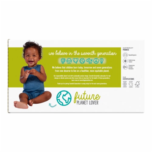 Seventh Generation Sensitive Protection Baby Wipes Perspective: left