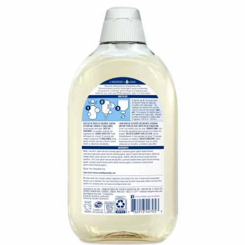 Seventh Generation Easydose Free and Clear Laundry Detergent Perspective: left
