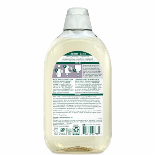 Seventh Generation EasyDose Fresh Lavender Laundry Detergent Perspective: left