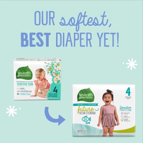 Seventh generation diaper sales sizes