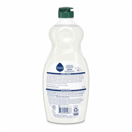 Seventh Generation Free & Clear Dish Liquid Soap Perspective: left