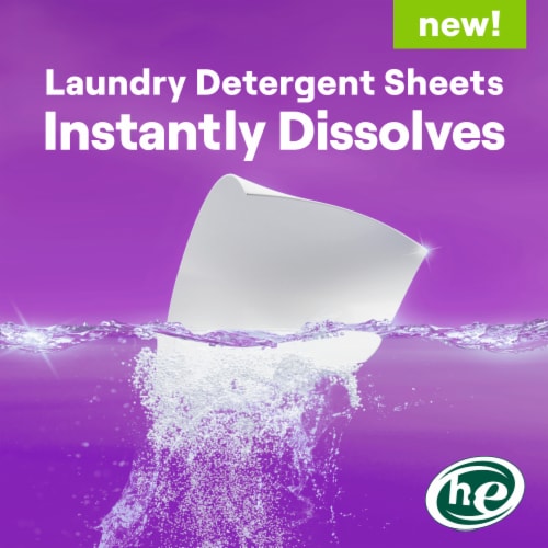 Seventh Generation Laundry Detergent Sheets Lavender Perspective: left