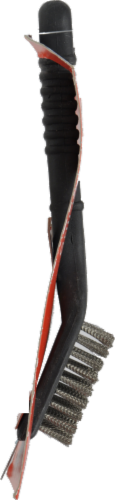 Grill Worx BBQ Short Grill Brush Perspective: left
