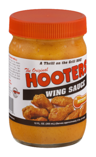 Hooters® Medium Wing Sauce Perspective: left