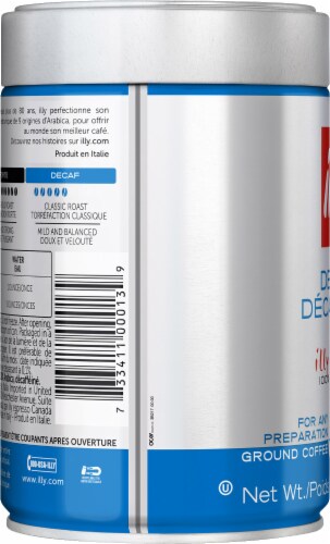 Illy Caffe Decaf Medium Roast Ground Coffee Perspective: left