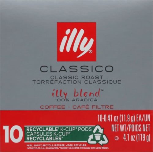 Illy Caffè Classico Medium Roast K-Cup Coffee Pods, 10 ct - Kroger