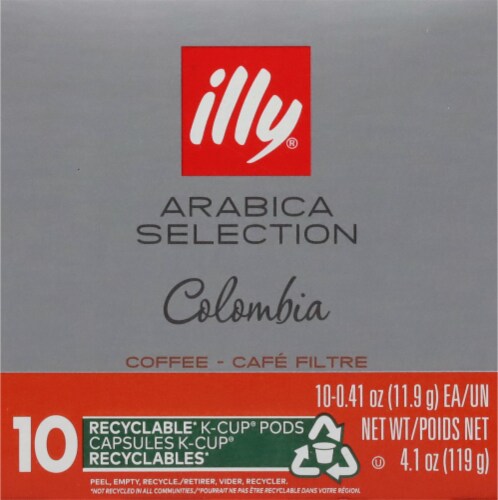 Illy Caffè Colombia Arabica Selection K-Cup Coffee Pods Perspective: left