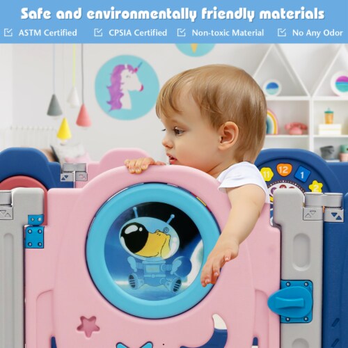 Non toxic baby activity center top