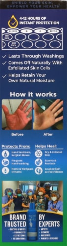 Gloves in a Bottle Shielding Lotion Perspective: left