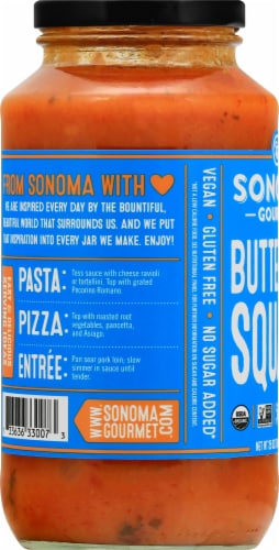 Sonoma Gourmet Organic Butternut Squash Pasta Sauce Perspective: left
